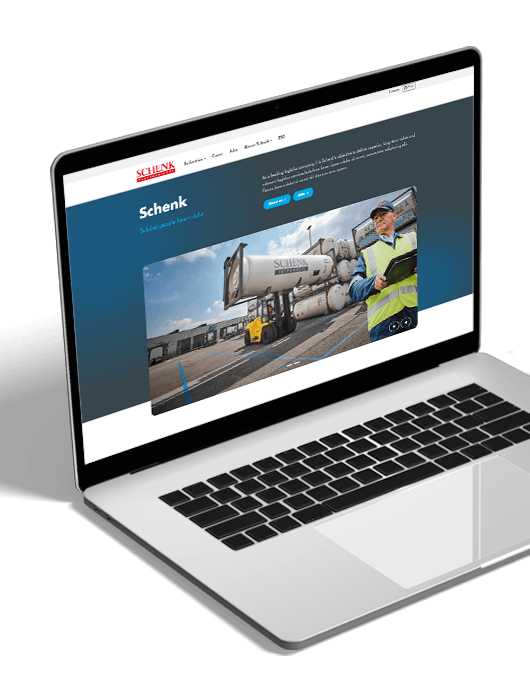 Ontwikkeling van corporate website in WordPress
