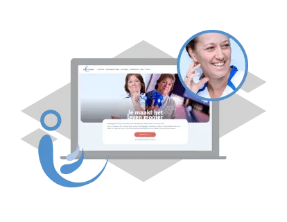 **Werkenbij website** met persoonlijke scan